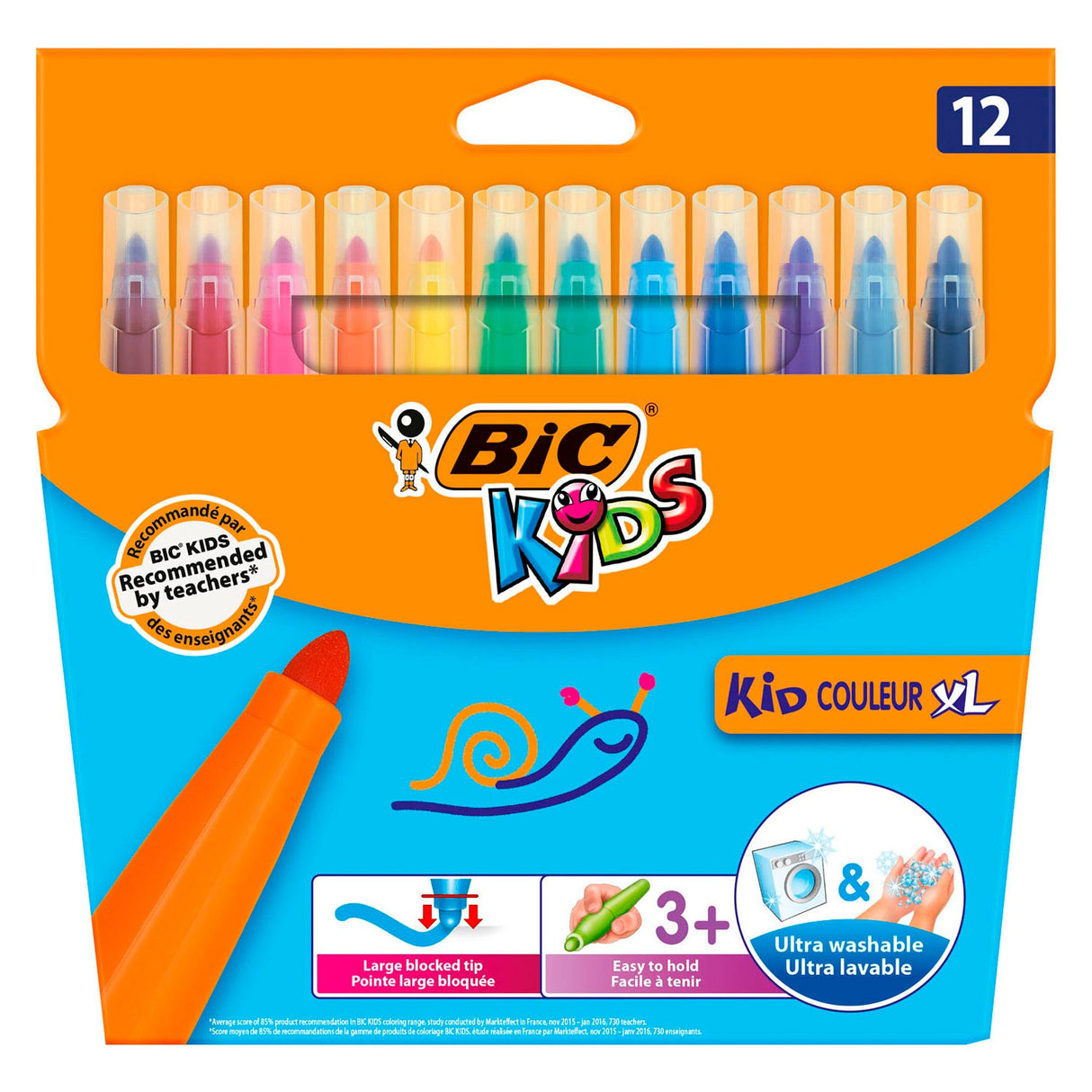 Bic Kids Kid Couleur XL, 12st.