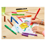 Bic kids visacolor xl rood-bruin
