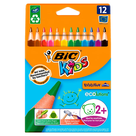 Bic kids ecolutions evolution triangle, 12st.