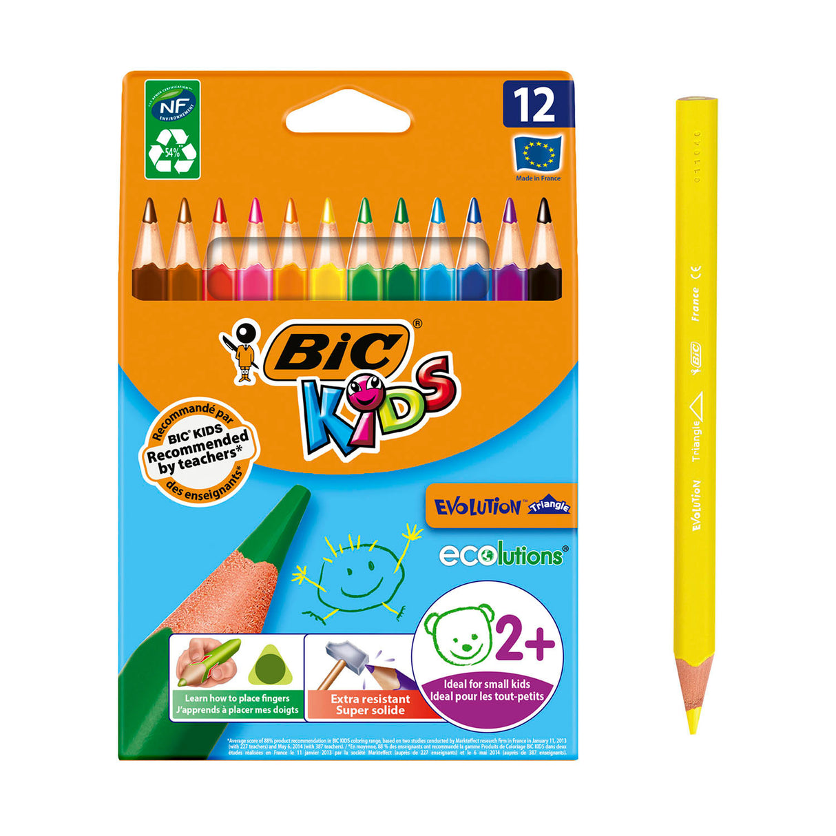 BIC Kids Ecolutions Evolution Triangle, 12.