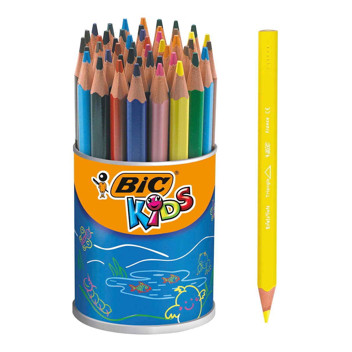 Bic Kannercloten Evolutioun Triangle, 48st.