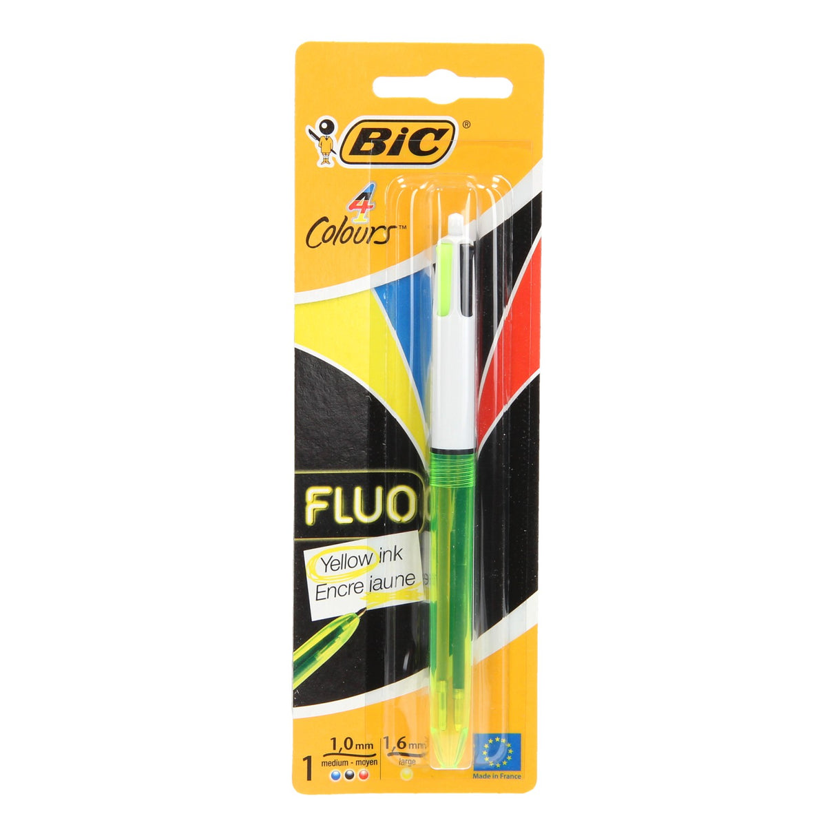 BIC Multi-Color Pen fluorescent