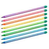 Bic Evolutiouns Bleistift mat Gummi, 8st.