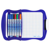 Bic velleda whiteboard met 8 markers