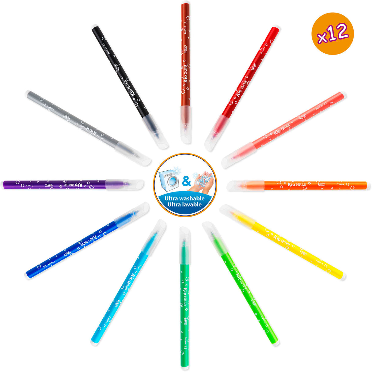 Ensemble de couleurs BIC Kids, 30dlg.