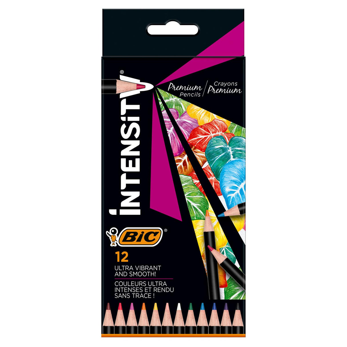 Crayons de couleur BIC, 12e.