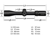 Vortex diamondback tactical 4-16x44 ffp richtkijker, ebr-2c dradenkruis (moa)