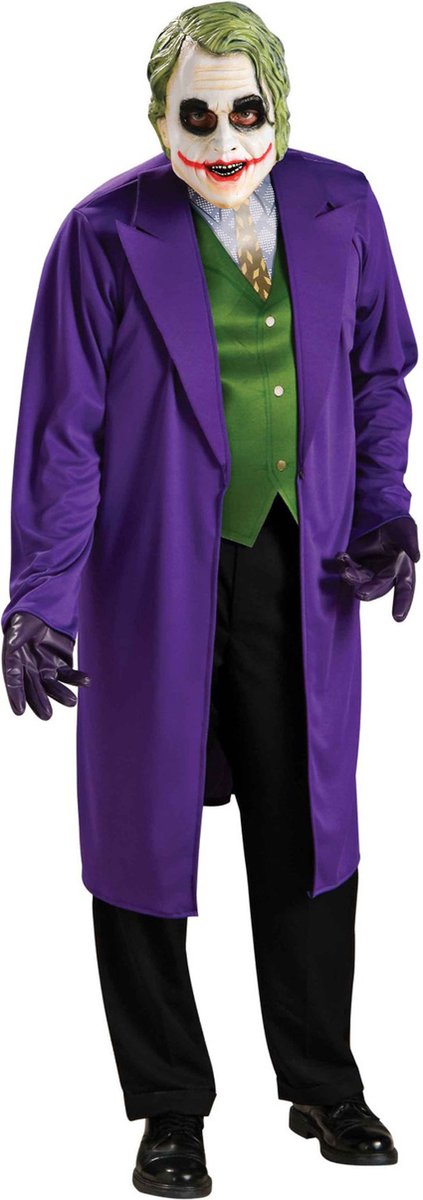 Rubies france joker the dark knight-kostuum - verkleedkleding - xl