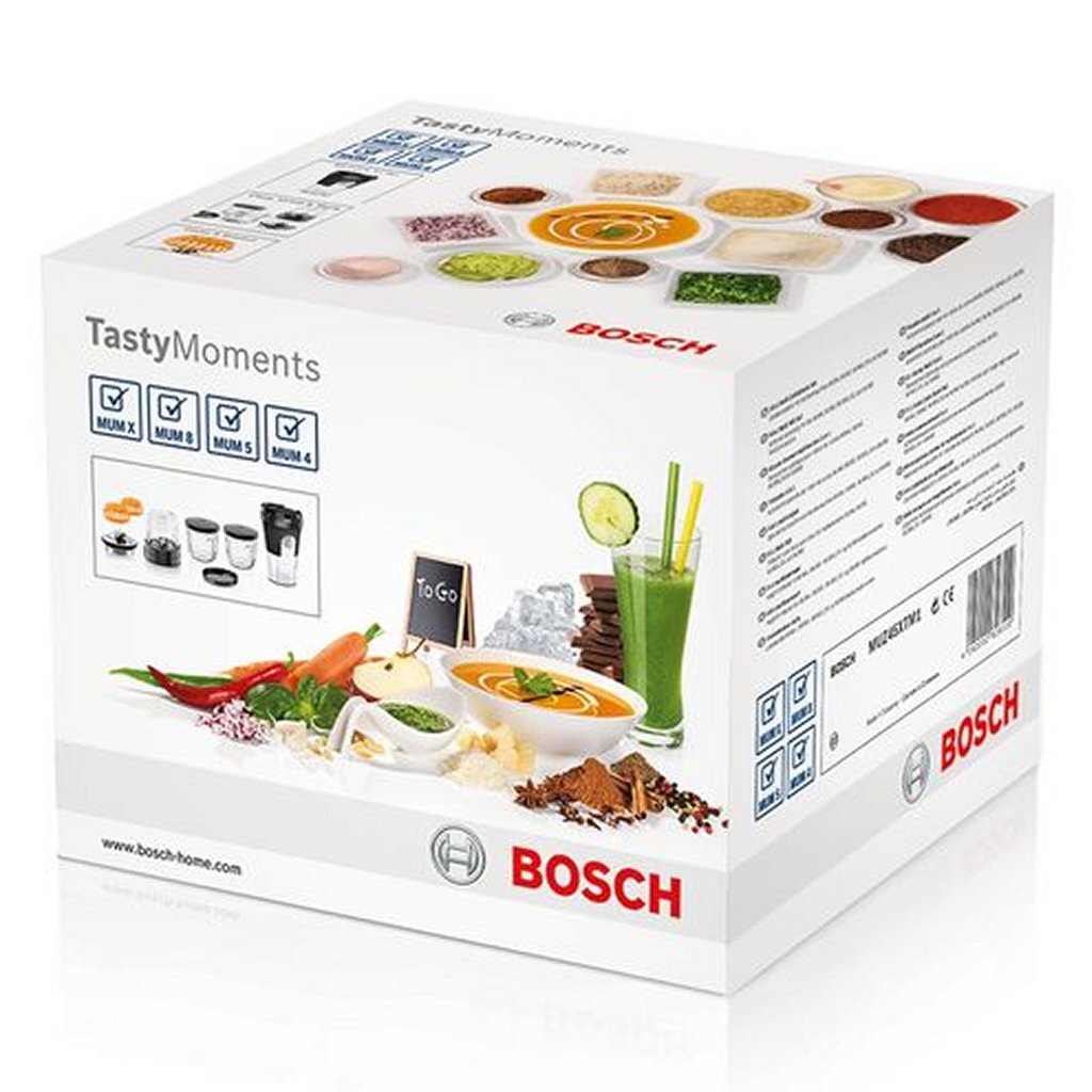 Bosch muz45xtm1 TasstyMomentens ensemble noir transparent