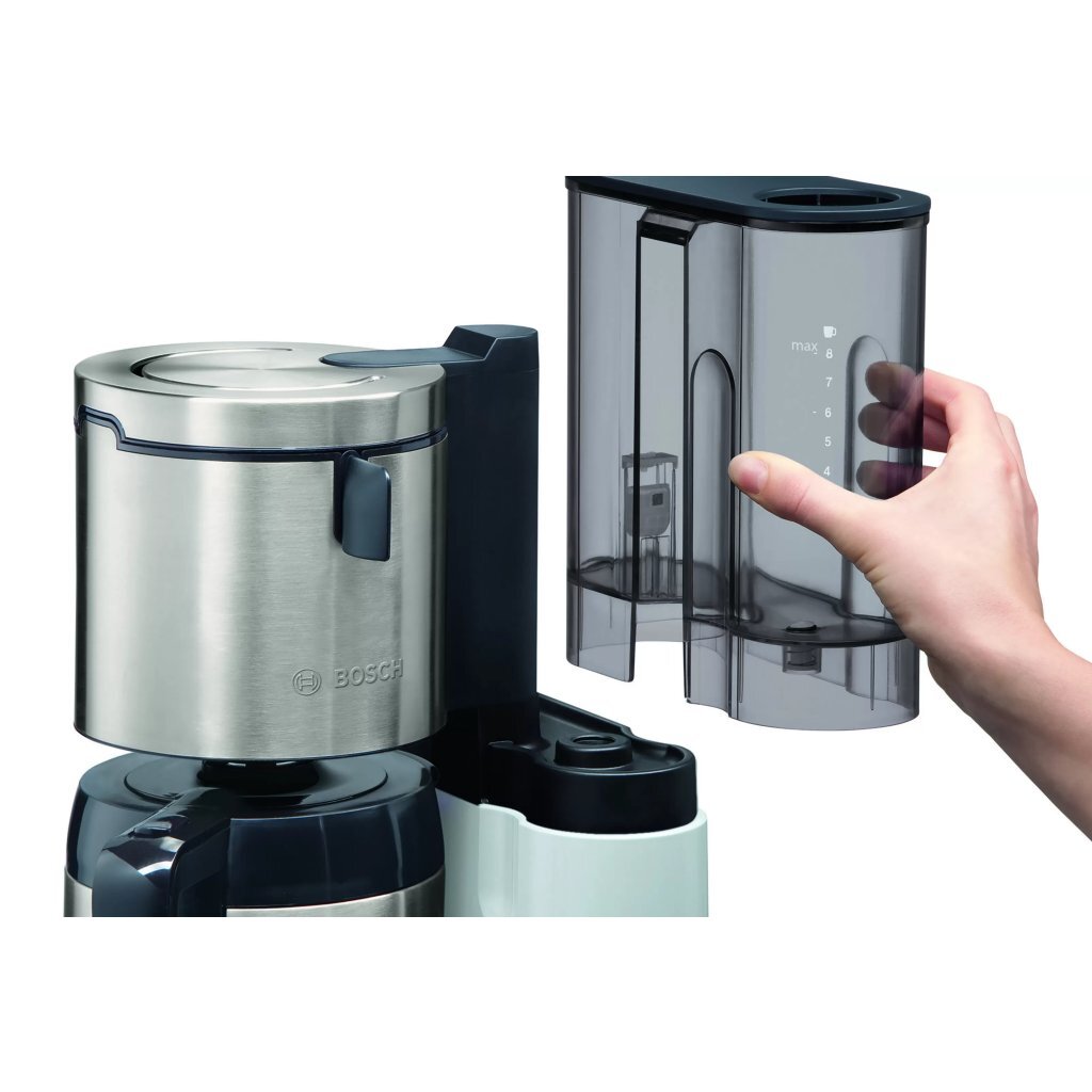 Bosch TKA8A681 Styline Coffee Macchina in acciaio inossidabile bianco