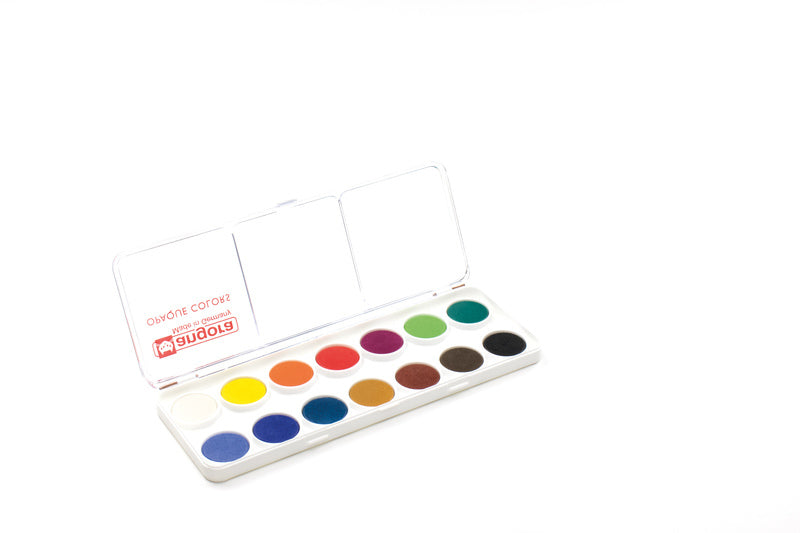 Kangaro kangaro k-fi500 14 comprimé de peinture 23 mm aquarelle couvrant 14 pièces