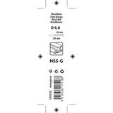 Mack 1018192 - metaalboor hss g din 338 ø 6,8 x 109 mm | 5 stuks
