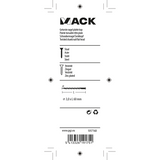 Mack 1017160 - getorste nagel pk verzinkt 135gr 3,0 x 60 mm | 5 stuks
