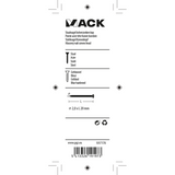 Mack 1017178 - staalnagel bvk staal geblauwd 40 gr 2,0 x 20 mm | 10 stuks