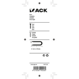 Mack 1017210 - kram staal verzinkt 100 gr 3,0 x 30 mm | 5 stuks