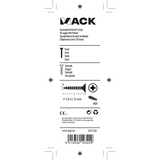 Mack 1017220 - spaanplaatschroef vz kop geelverz.30 st 3,0 x 35 mm | 10 stuks