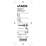 Mack 1017223 - spaanplaatschroef vz kop geelverz.35 st 3,5 x 20 mm | 10 stuks