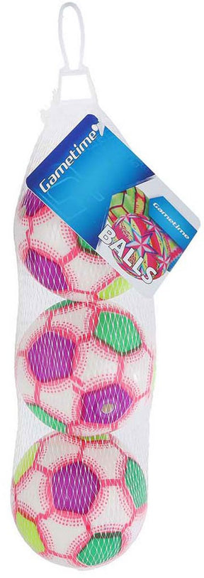 Gametime ballen 25gr 9cm, 3st.