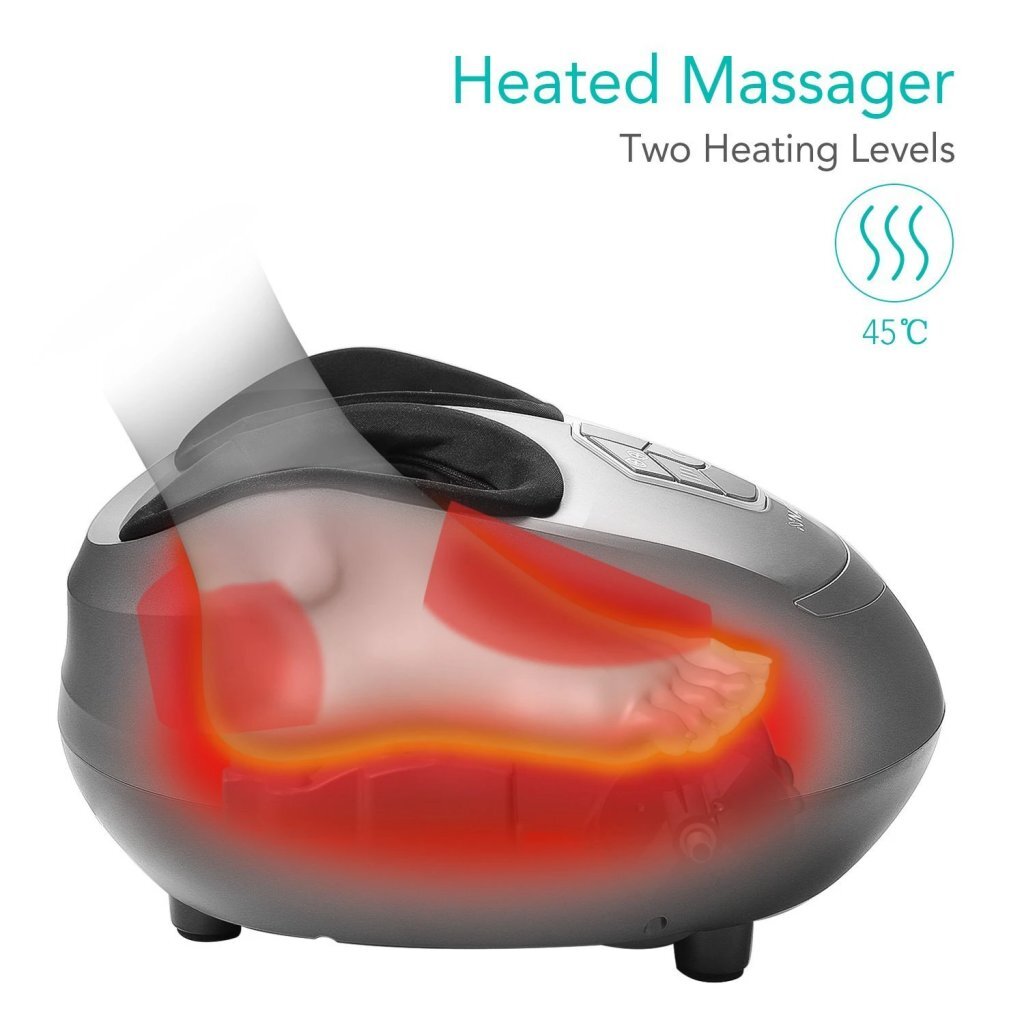 Basic naipo mgf-836 voetmassageapparaat grijs