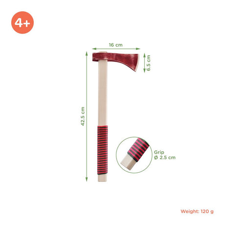 Woodsy houten bijl 39,5x16x6,5 | 2 stuks