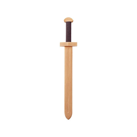 Woodsy houten zwaard op kaart. 52x9x4 cm | 2 stuks