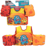 Paddle Pal Swimming Vest Monsters, 3-6 år gammel