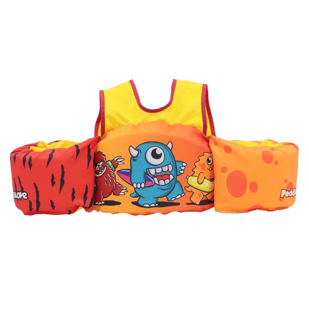 Paddelpal Swimming Vest Monsters, 3-6 år gamla