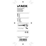 Mack 1017350 - houtschroef verzonken kop verz27 st 3,5 x 16 mm | 10 stuks