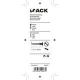 Mack 1019651 - houtschroef verzonken kop messing 11st 3,5 x 20 mm | 10 stuks
