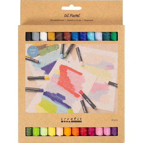 Creativ company https: www.cchobby.nl oliepastels-l-7-cm-dikte-11-mm-pastelkleuren-24-stuk-1-doos