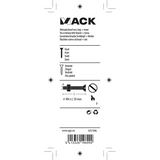 Mack 1017496 - metaalschroef verz. kop + moer verz. 9 st m4 x 50 mm | 10 stuks