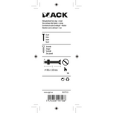 Mack 1017513 - metaalschroef verz. kop + moer verz. 5 st m6 x 60 mm | 10 stuks