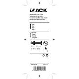 Mack 1017521 - metaalschroef cyl. kop + moer verz. 12 st m4 x 40 mm | 10 stuks