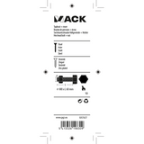 Mack 1017617 - tapbout + moer staal verzinkt 4 st m8 x 60 mm | 10 stuks