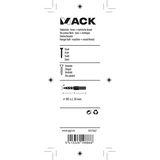 Mack 1017667 - stokeinde hout + metr. draad verz. 6 st m5x30 | 10 stuks