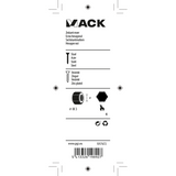 Mack 1017672 - zeskant moer staal verzinkt 60 st m 3 | 10 stuks