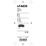 Mack 1017709 - inslagmoer staal verzinkt 4 st m6 | 10 stuks