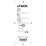 Mack 1017768 - schroefoog staal verzinkt 20st 2,2 x 10 mm | 10 stuks