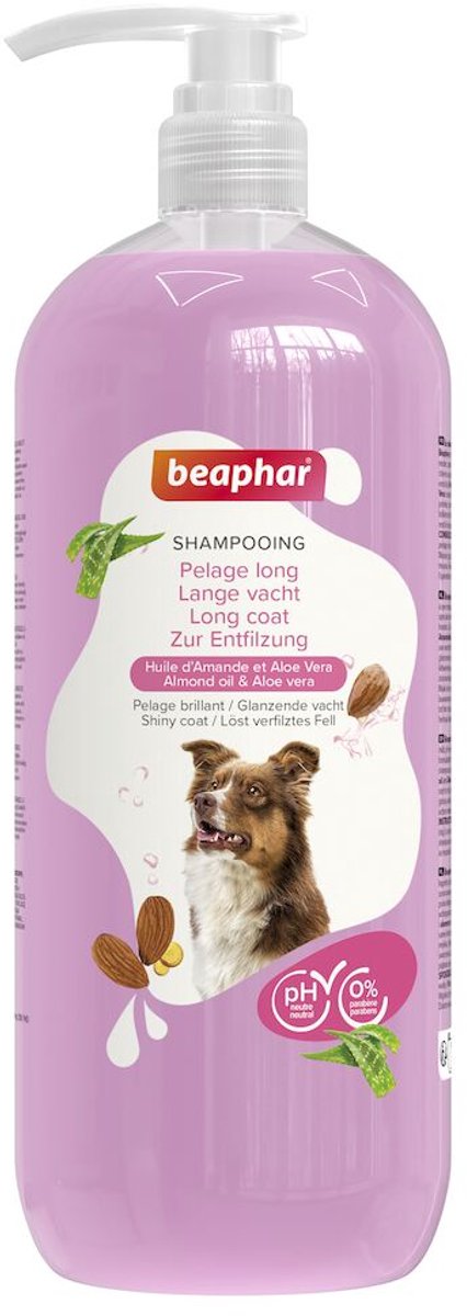 Beaphar shampoo langharige vacht hond 1l