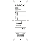 Mack 1017825 - schroefduim staal wit 8 st 2,5 x 25 mm | 10 stuks