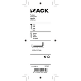Mack 1017841 - puntduim staal verzinkt 7 st 4,0 x 45 mm | 10 stuks