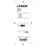 Mack 1017869 - prikbordnaald staal + kunststof 30 st | 5 stuks