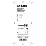 Mack 1019735 - spaanplaatschroef vz kop rvs 16 st 3,5 x 30 mm | 10 stuks