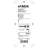 Mack 1019739 - spaanplaatschroef vz kop rvs 17 st 4,0 x 20 mm | 10 stuks