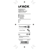 Mack 1019757 - spaanplaatschroef vz kop rvs 6 st 5,0 x 70 mm | 10 stuks