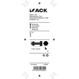 Mack 1019840 - tapbout + moer roestvrijstaal 5 st m5x40 | 10 stuks