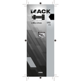 Mack 1019845 - tapbout + moer roestvrijstaal 2 st m8x20 | 10 stuks