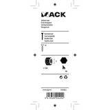 Mack 1019852 - zeskantmoer inox a2 12 st m6 | 10 stuks