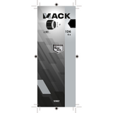 Mack 1019857 - zeskant borgmoer inox a2 6 st m 5 | 10 stuks