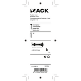Mack 1019904 - houtbout + moer roestvrijstaal 7 st m5x25 mm | 10 stuks